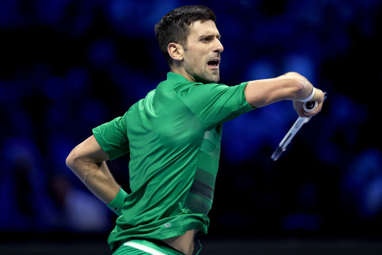 Novak Djokovic bei den ATP Finals in Turin
