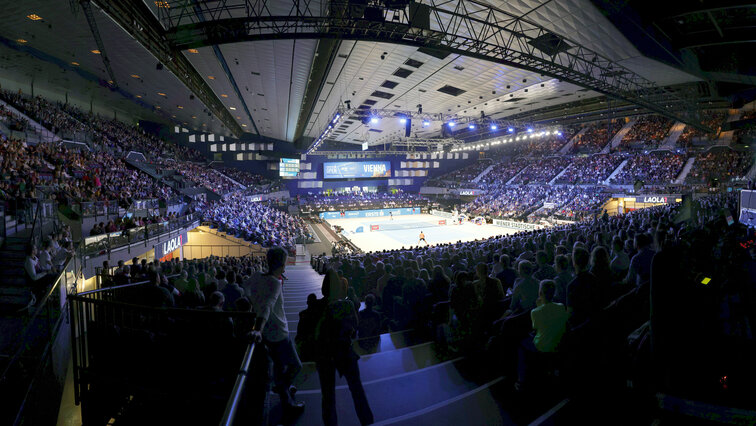 Indoor-Events erfreuen sich bei den Tennisfans großer Beliebtheit.