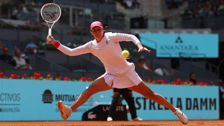 Iga Swiatek ist auf dem Sand noch schwerer zu schlagen als sonst. Iga Swiatek ist auf dem Sand noch schwerer zu schlagen als sonst.
