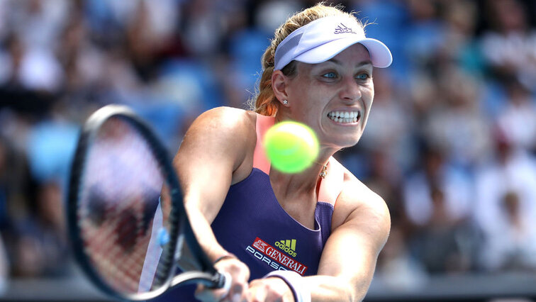 Angelique Kerber ended up in round three