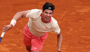 Daniel Altmaier am Montag in Monte-Carlo