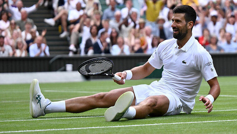 Novak Djokovic fühlt sich auf jeder Art von Rasen wohl