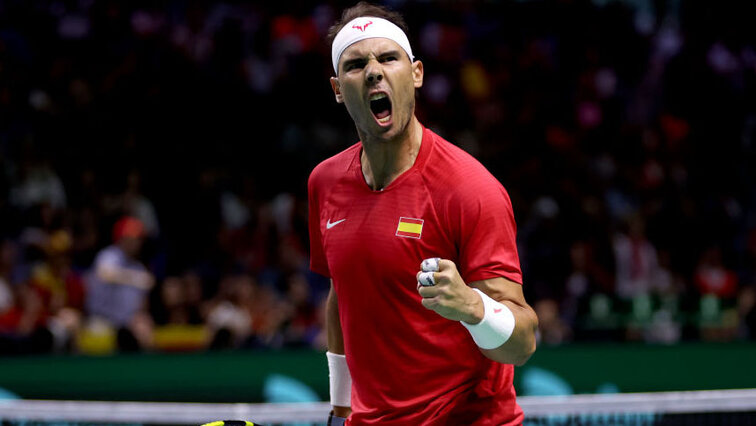 So wird Rafael Nadal auf einem Court wohl nicht mehr jubeln