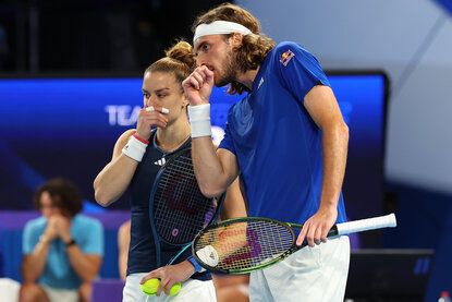 Maria Sakkari, Stefanos Tsitsipas Maria Sakkari, Stefanos Tsitsipas