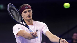 Alexander Zverev hatte in Wien mit Arthur Fery keine Probleme