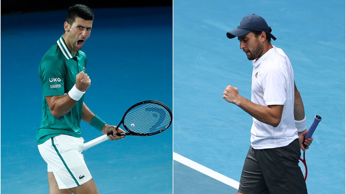 Australian Open 2021 live Novak Djokovic vs