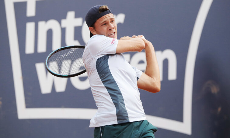 Joel Schwärzler steht in der zweiten Runde des ATP-Challenger-Turniers in Hagen