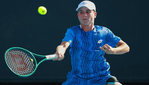 Theodor Yannick Alexandrescu muss sich bei den Männern erst beweisen 