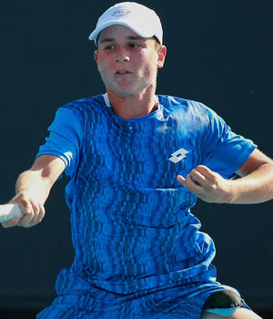 Theodor Yannick Alexandrescu muss sich bei den Männern erst beweisen 