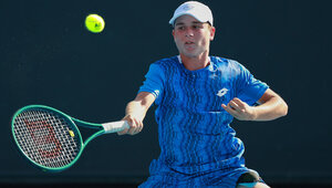 Theodor Yannick Alexandrescu muss sich bei den Männern erst beweisen 