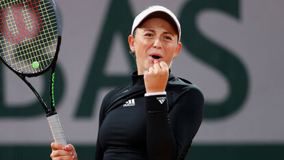 Jelena Ostapenko hat Karolina Pliskova verabschiedet
