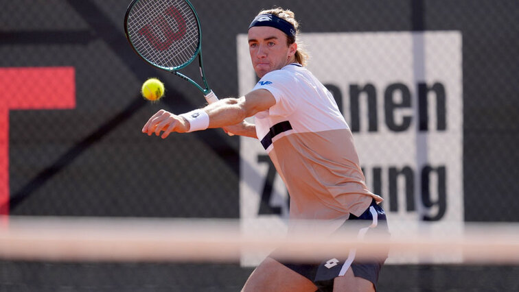 Lukas Neumayer am Mittwoch in Bad Waltersdorf