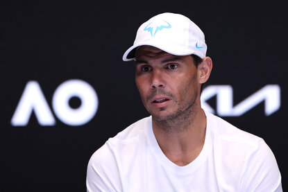 Rafael Nadal hat ein Update zu seiner Verletzung gegeben Rafael Nadal hat ein Update zu seiner Verletzung gegeben
