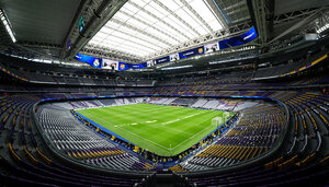 Real-Stadion wird für Madrid-Masters zur Trainingsstätte