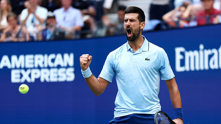 Novak Djokovic bei den US Open 2025