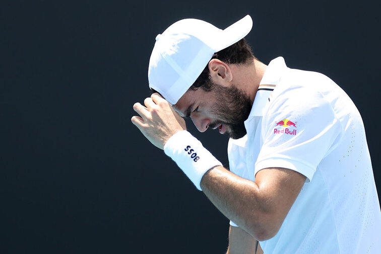 Matteo Berrettini kann aufgrund einer Fußverletzung nicht an den Australian Open teilnehemen