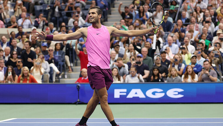 Alcaraz verzaubert New York Alcaraz verzaubert New York