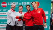 Wer holt heute das Doppel in Wien? Österreich oder Belgien?