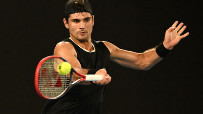 Marcos Giron steht in Delray Beach im Viertelfinale Marcos Giron steht in Delray Beach im Viertelfinale