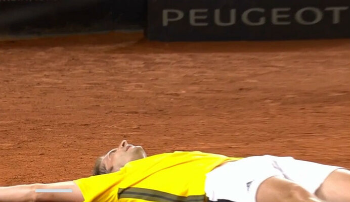 Geschafft! Florian Mayer steht zum zweiten Mal nach 2010 im Halbfinale der Geman Open.