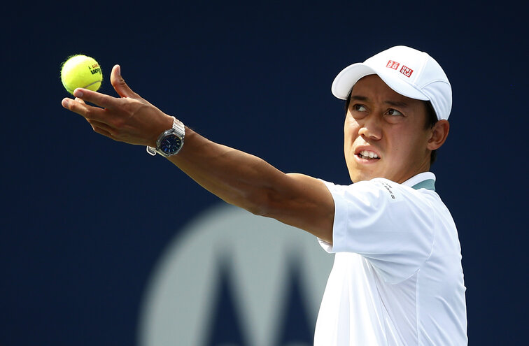 Kei Nishikori got off to a good start in the ATP Masters 1000 event in Toronto