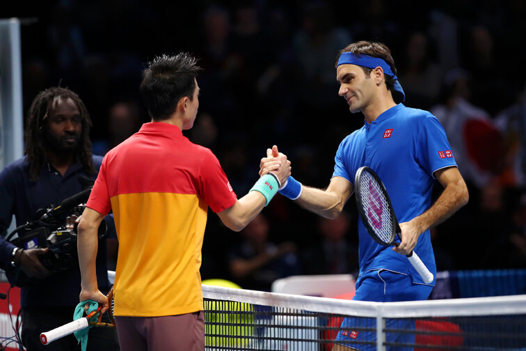 Kei Nishikori ist überzeugt: Roger Federer wird dem Tennis noch ein paar Jahre erhalten bleiben