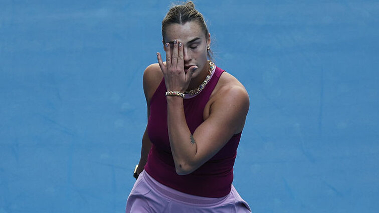 Aryna Sabalenka kann das Saisonende wohl nicht erwarten
