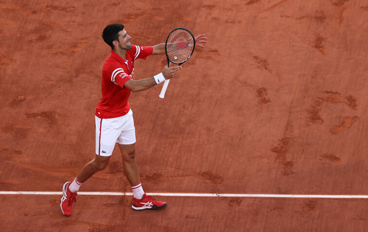 Wird Novak Djokovic auch 2022 in Paris am Ende ganz oben stehen? 