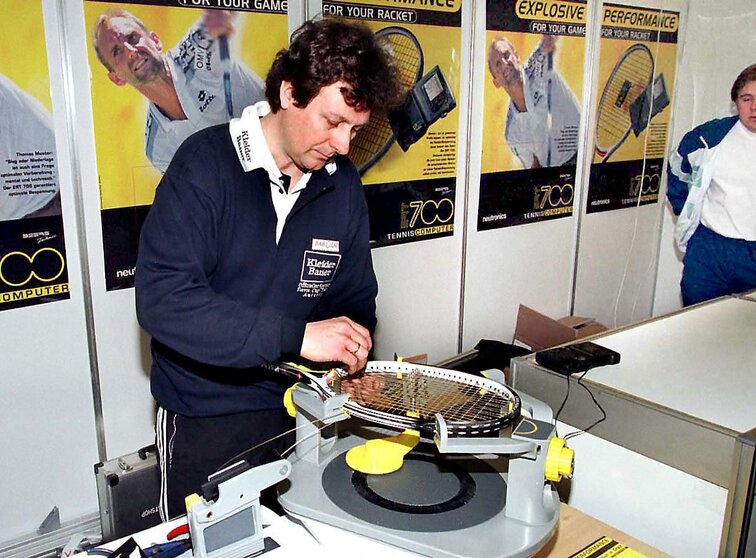 Peter Lehrner hat so manches Jahr an Erfahrung im Schläger-Tuning vorzuweisen Peter Lehrner hat so manches Jahr an Erfahrung im Schläger-Tuning vorzuweisen
