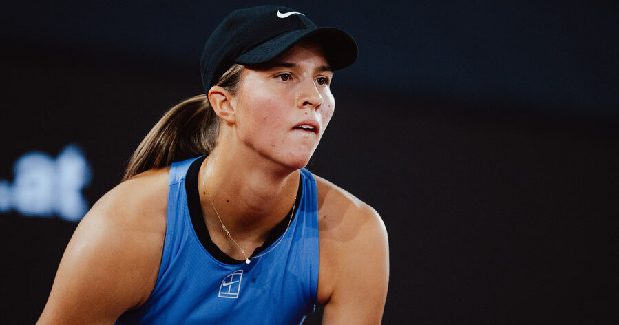 WTA Saint Malo: Tagger fights her way into round 2 after a strong start