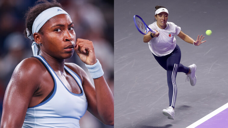 Titelverteidigerin Coco Gauff bekommt es bei den WTA Finals zum Auftakt mit Jessica Pegula zu tun.