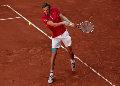 Daniil Medvedev geht frohen Mutes in die French Open
