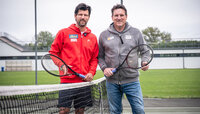 Zwei österreichische Sportlegenden: Jürgen Melzer und Andreas Herzog Zwei österreichische Sportlegenden: Jürgen Melzer und Andreas Herzog