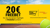 interwetten bietet während des Turniers in Kitzbühel 20 Euro Freebet für Neukunden