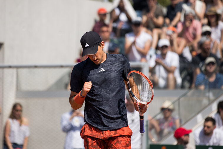 Dominic Thiem setzte sich gegen Kaichi Uchida durch Dominic Thiem setzte sich gegen Kaichi Uchida durch