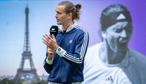 Alexander Zverev weilt derzeit in Halle/Westfalen