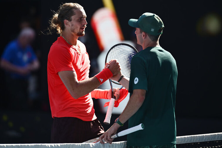 Bei den Australian Open 2025 gewann Zverev