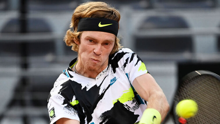 Andrey Rublev steht wie 2019 im Finale am Rothenbaum