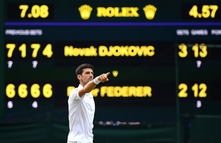 Triumphierte 2019 in Wimbledon: Novak Djokovic 