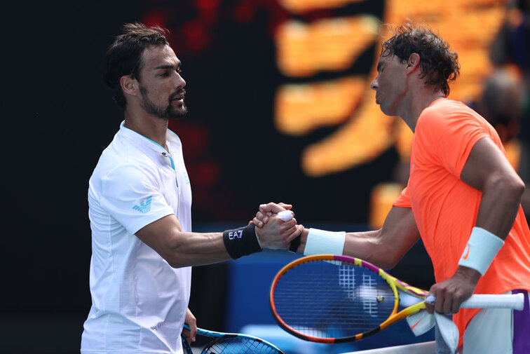 Fabio Fognini is aiming for a surprise against Rafael Nadal