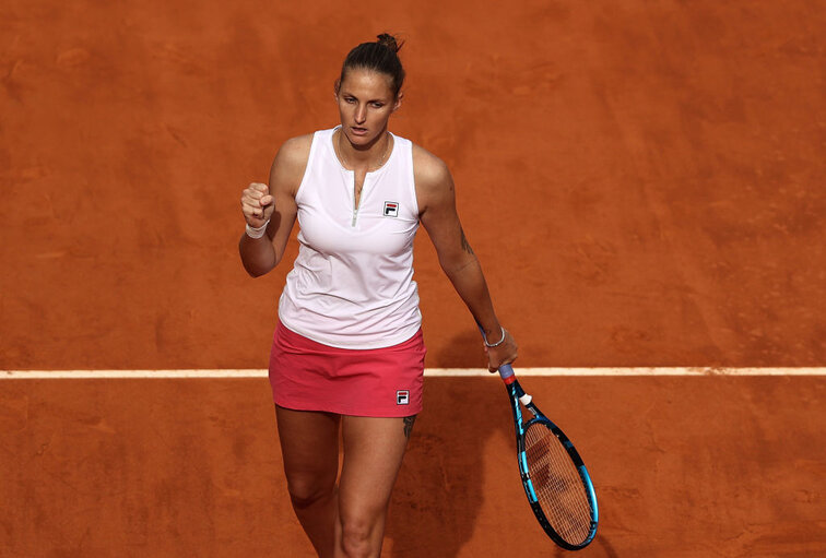 Karolina Pliskova besiegte Petra Martic in drei Sätzen Karolina Pliskova is in the final in Rome