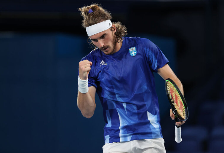 Stefanos Tsitsipas is in the round of 16 in Tokyo