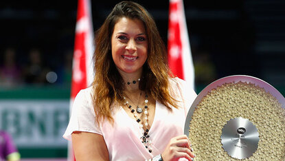 Marion Bartoli kümmert sich ab und zu um Jelena Ostapenko Marion Bartoli kümmert sich ab und zu um Jelena Ostapenko