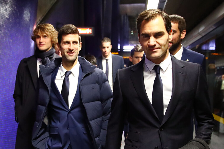 Novak Djokovic, Roger Federer