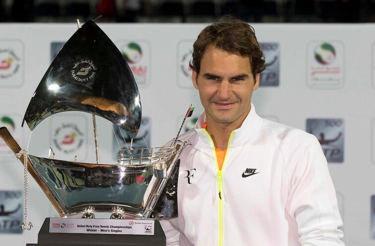 Roger Federer Roger Federer war zuletzt 2015 in Dubai erfolgreich