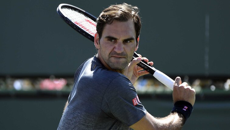 Roger Federer has prepared for Peter Gojowczyk