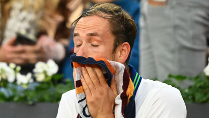 Daniil Medvedev - in den letzten Wochen oft ein Zweifelnder Daniil Medvedev - in den letzten Wochen oft ein Zweifelnder