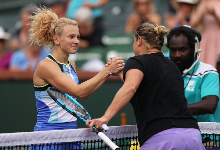 Katerina Siniakova, Kim Clijsters Katerina Siniakova, Kim Clijsters