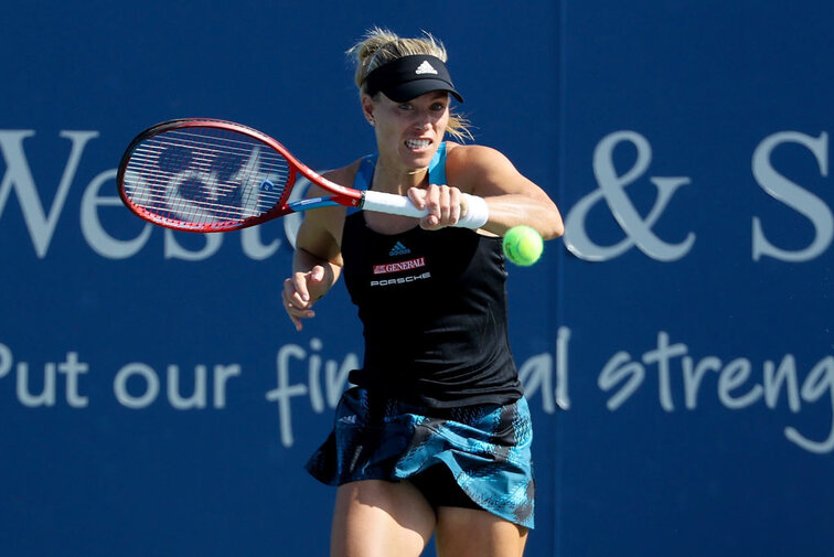 Angelique Kerber beat Elina Svitolina in three sets