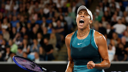 Madison Keys wählte keinen einfachen Weg für ihren Titel in Melbourne. Madison Keys wählte keinen einfachen Weg für ihren Titel in Melbourne.